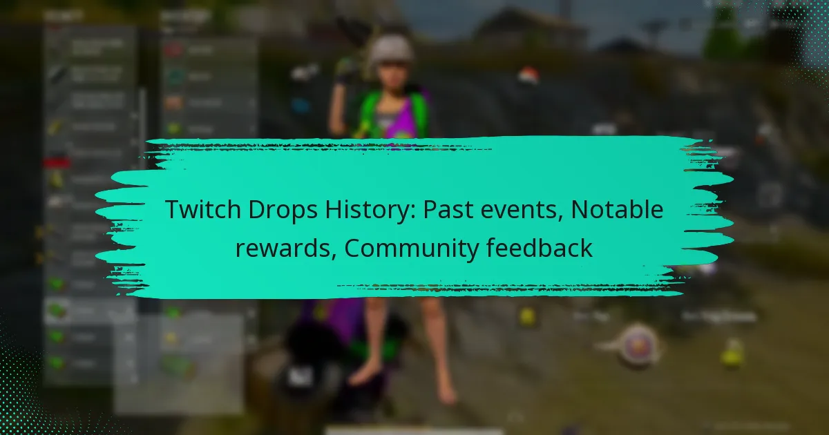 Twitch Drops History: Past events, Notable rewards, Community feedback