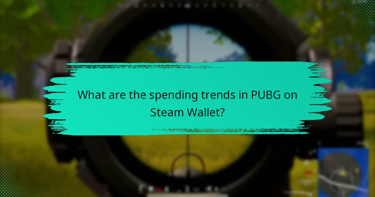 What economic factors influence spending in PUBG?