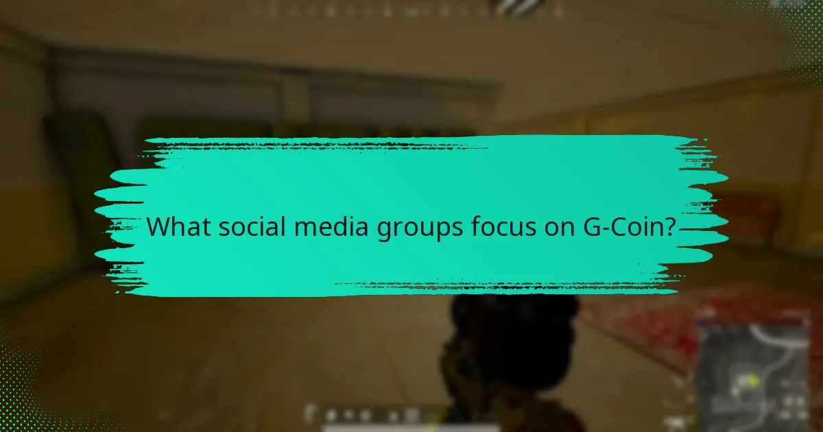 How can players engage in G-Coin discussions?